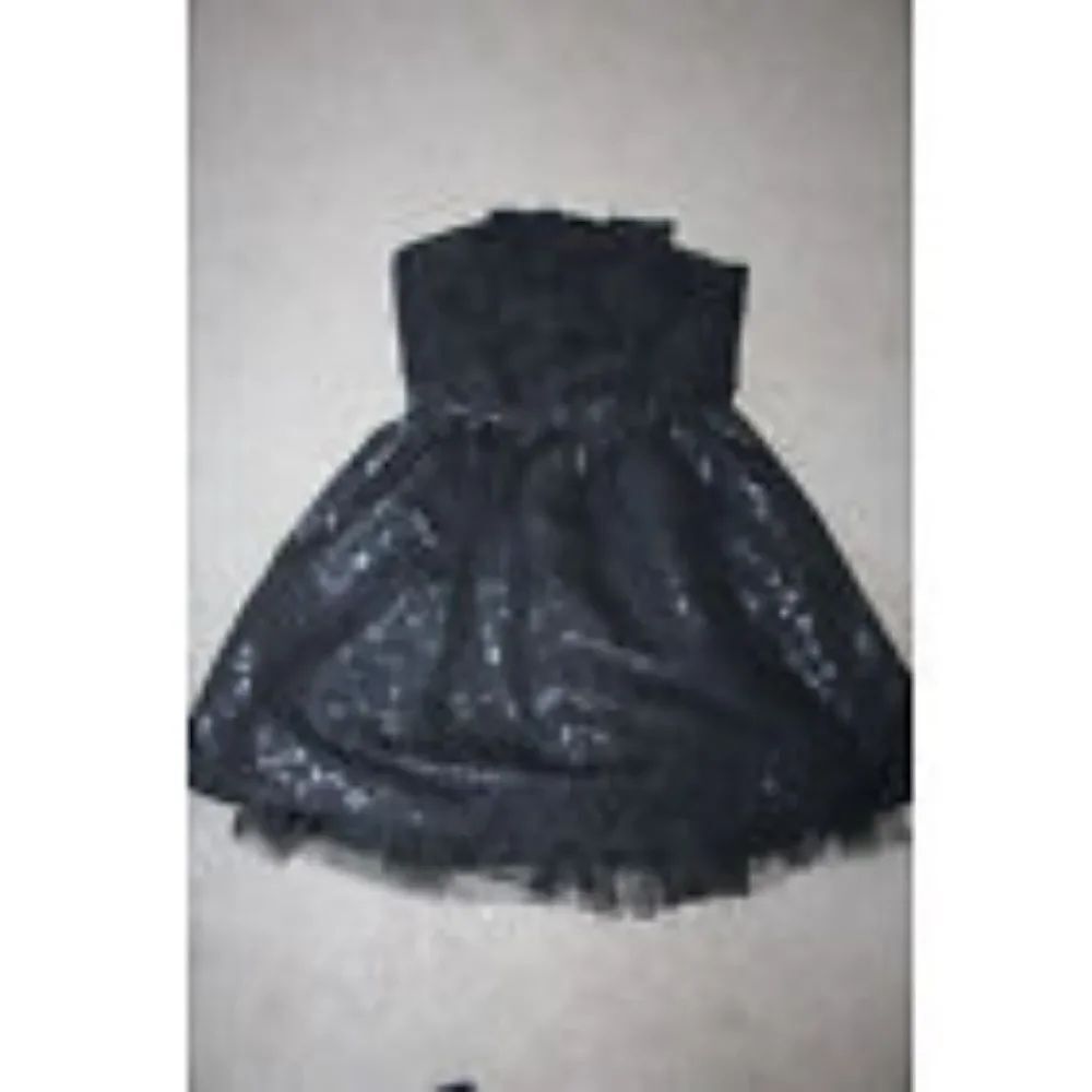 Charlotte Russe Strapless Shimmer Party Dress XS